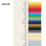 Cartoncino Bristol Color - 50 x 70 cm - 200 gr - arancio 56 - Favini - conf. 25 pezzi